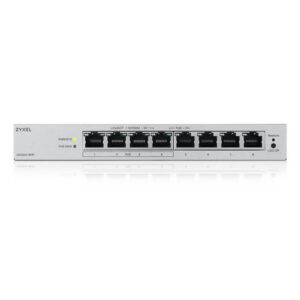 Zyxel GS1200-8HPV3 Gestionado L2 Gigabit Ethernet (10/100/1000) Energía sobre Ethernet (PoE) Escritorio Gris