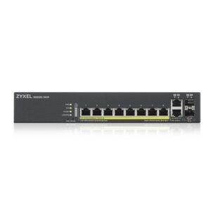 Alternative view of Zyxel GS2220-10HP-EU0101F switch Gestionado L2 Gigabit Ethernet (10/100/1000) Energía sobre Ethernet (PoE) Negro