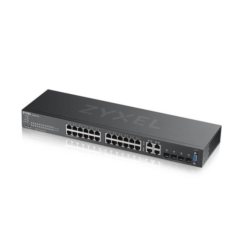 Zyxel GS2220-28-EU0101F switch Gestionado L2 Gigabit Ethernet (10/100/1000) Negro - Imagen 4