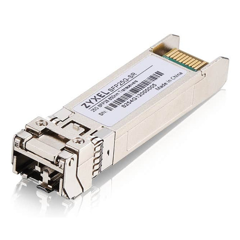 Zyxel SFP25G-SR-ZZ0101F red modulo transceptor Fibra óptica 25000 Mbit/s SFP28 850 nm Zyxel SFP25G-SR-ZZ0101F red modulo transceptor Fibra óptica 25000 Mbit/s SFP28 850 nm