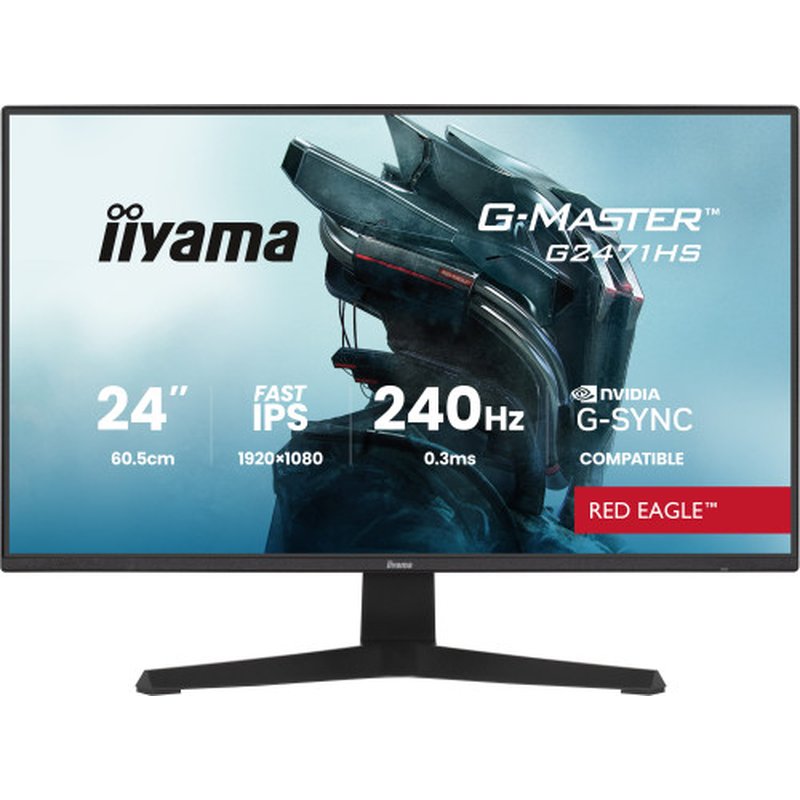 iiyama G-MASTER G2471HS-B1 pantalla para PC 61 cm (24") iiyama G-MASTER G2471HS-B1 pantalla para PC 61 cm (24")