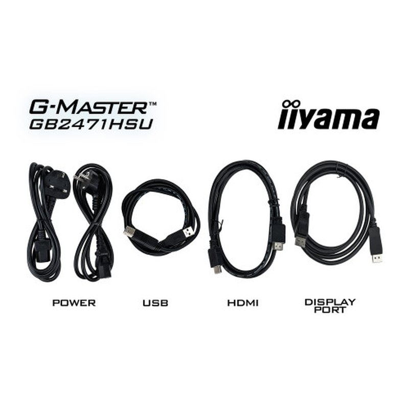 iiyama G-MASTER GB2471HSU-B1 pantalla para PC 60,5 cm (23.8") 1920 x 1080 Pixeles Full HD Negro - Imagen 12