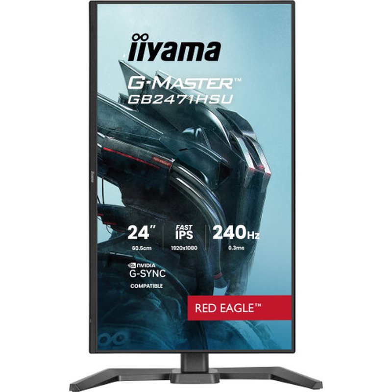 iiyama G-MASTER GB2471HSU-B1 pantalla para PC 60,5 cm (23.8") 1920 x 1080 Pixeles Full HD Negro - Imagen 2