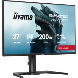 iiyama G-MASTER GB2771QSU-B1 pantalla para PC 68,6 cm (27") 2560 x 1440 Pixeles Wide Quad HD Negro