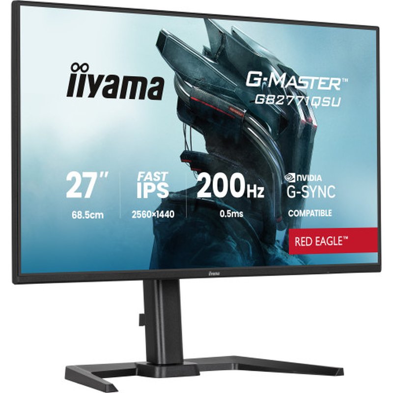 iiyama G-MASTER GB2771QSU-B1 pantalla para PC 68,6 cm (27") 2560 x 1440 Pixeles Wide Quad HD Negro - Imagen 4