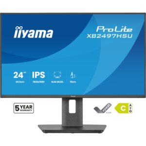 iiyama ProLite XB2497HSU-B1 pantalla para PC 60,5 cm (23.8") 1920 x 1080 Pixeles Full HD LED Negro