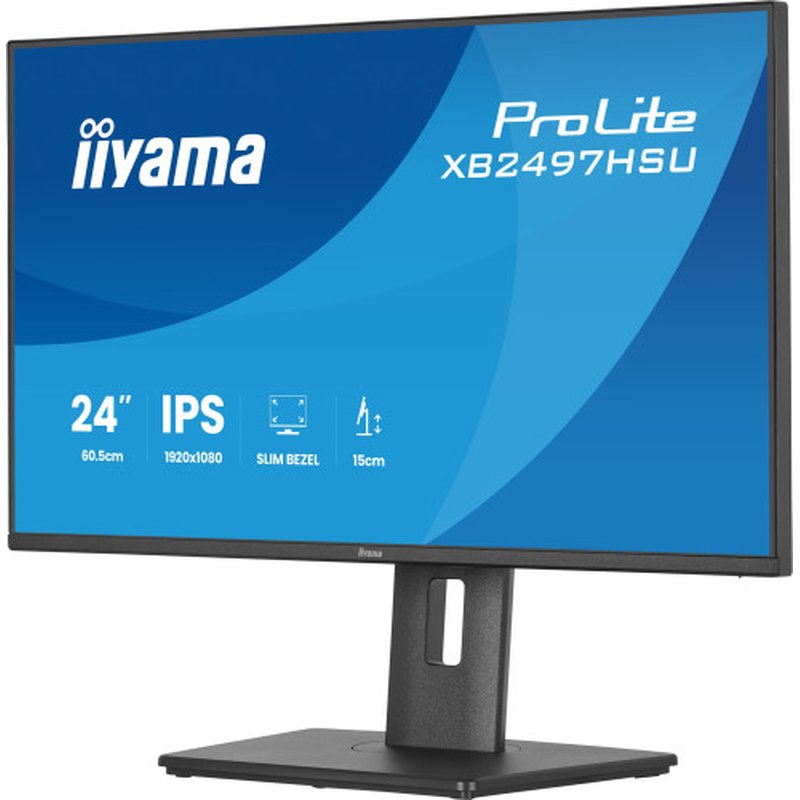 iiyama ProLite XB2497HSU-B1 pantalla para PC 60,5 cm (23.8") 1920 x 1080 Pixeles Full HD LED Negro - Imagen 6