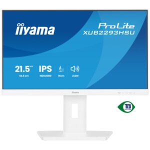 Alternative view of iiyama ProLite XUB2293HSU-W7 pantalla para PC 54,6 cm (21.5") 1920 x 1080 Pixeles Full HD LED Blanco