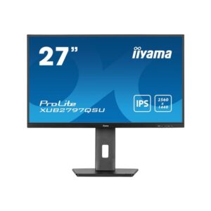 iiyama ProLite XUB2797QSU-B2 pantalla para PC 68,6 cm (27") 2560 x 1440 Pixeles 4K Ultra HD LED Negro