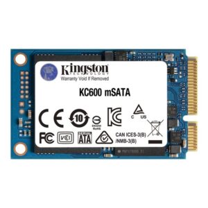 Kingston Technology KC600 mSATA 256 GB Serial ATA III 3D TLC