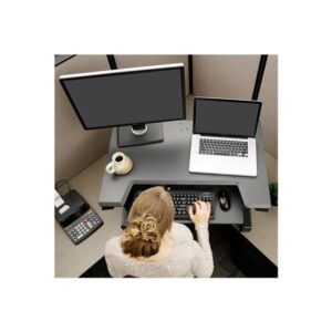 33-397-085/WorkFit-T Sit-Stand Desk Bk