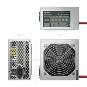 AISENS Fuente Alimentacion ATX 500W OEM, Plata