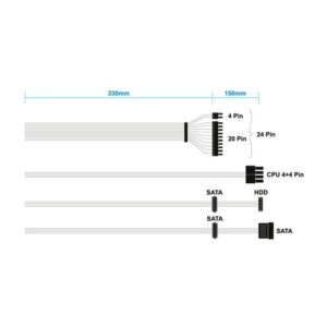 AISENS Fuente Alimentacion SFX 500W OEM, Plata