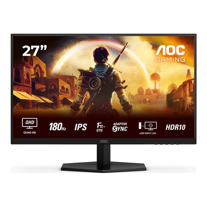 AOC G4 Q27G42XE pantalla para PC 68,6 cm (27") 2560 x 1440 Pixeles Quad HD Negro, Rojo