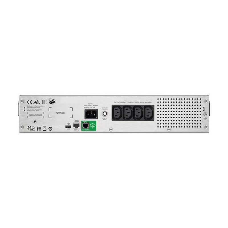 APC SMC1000I-2UC sistema de alimentación ininterrumpida (UPS) Línea interactiva 1 kVA 600 W 4 salidas AC - Imagen 4