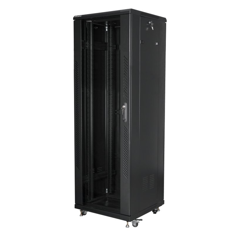 ARMARIO LANBERG RACK 19" 37U 600X600 FLAT PACK BLACK NEGRO