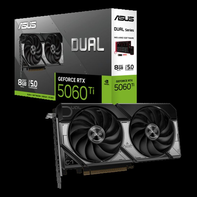 ASUS Dual -RTX5060TI-8G NVIDIA GeForce RTX 5060 Ti 8 GB GDDR7 - Imagen 7