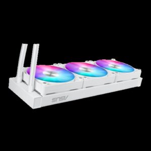 ASUS MAX Gaming LC 360 ARGB LCD White Edition Procesador Sistema de refrigeración líquida todo en uno 12 cm Blanco ASUS MAX Gaming LC 360 ARGB LCD White Edition Procesador Sistema de refrigeración líquida todo en uno 12 cm Blanco