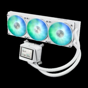 ASUS MAX Gaming LC 360 ARGB LCD White Edition Procesador Sistema de refrigeración líquida todo en uno 12 cm Blanco ASUS MAX Gaming LC 360 ARGB LCD White Edition Procesador Sistema de refrigeración líquida todo en uno 12 cm Blanco