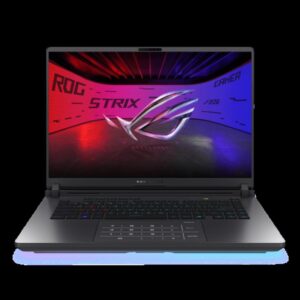 ASUS ROG Strix G16 G615LW-S5003 - Ordenador Portátil Gaming de 16" WQXGA 240Hz (Intel Core Ultra 9 275HX, 32GB RAM, 1TB SSD, NVIDIA RTX 5080 16GB, Sin Sistema Operativo) Gris Eclipse - Teclado QWERTY español