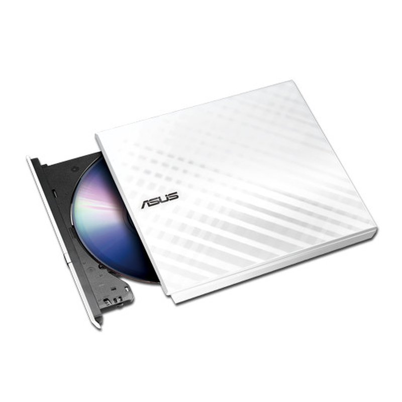 ASUS SDRW-08D2S-U Lite unidad de disco óptico DVD±R/RW Blanco - Imagen 2