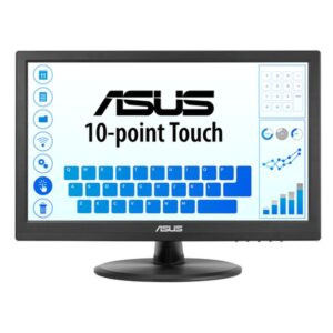 ASUS Touch VT169HE pantalla para PC 39,6 cm (15.6") 1920 x 1080 Pixeles Full HD LED Pantalla táctil Mesa Negro