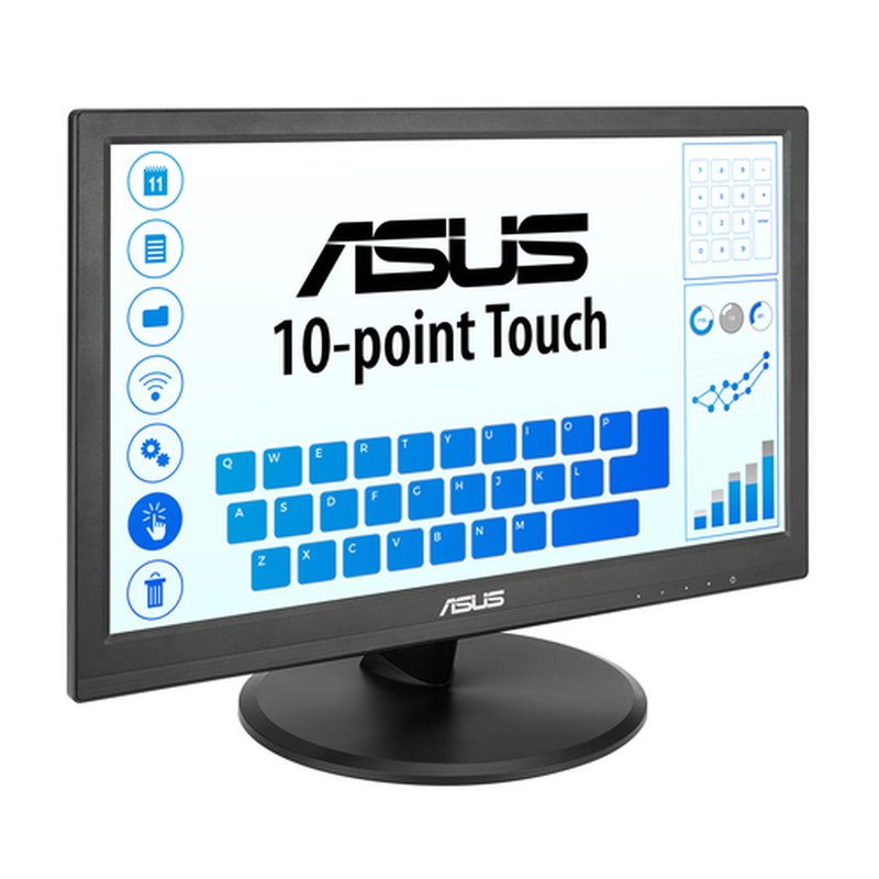 ASUS Touch VT169HE pantalla para PC 39,6 cm (15.6") 1920 x 1080 Pixeles Full HD LED Pantalla táctil Mesa Negro - Imagen 2