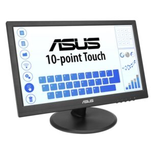 ASUS Touch VT169HE pantalla para PC 39,6 cm (15.6") 1920 x 1080 Pixeles Full HD LED Pantalla táctil Mesa Negro
