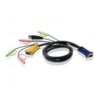 ATEN Cable KVM USB con audio y SPHD 3 en 1 de 3 m ATEN Cable KVM USB con audio y SPHD 3 en 1 de 3 m