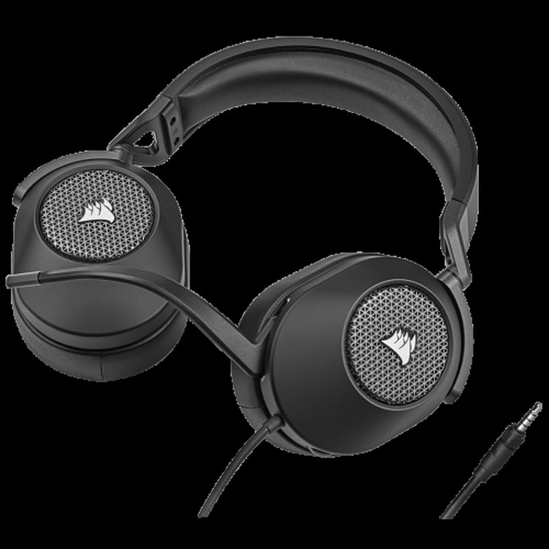 Auriculares Gaming Corsair Hs65 Negro Auriculares Gaming Corsair Hs65 Negro - Imagen 2