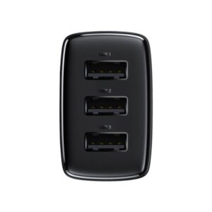 BASEUS COMPACT  CHARGER 3U 17W EU BLACK