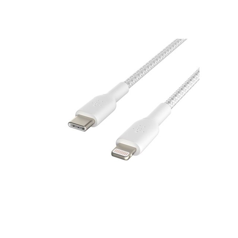 Belkin CAA004BT2MWH cable de conector Lightning 2 m Blanco Belkin CAA004BT2MWH cable de conector Lightning 2 m Blanco