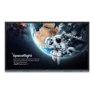 BenQ RM8604 BK pizarra blanca interactiva 2,18 m (86") 3840 x 2160 Pixeles Pantalla táctil Negro