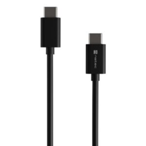 CABLE 2.0 NATEC USB-C MACHO/MACHO PD 100W 2M NEGRO RETAIL