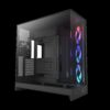 CAJA NZXT H9 FLOW RGB (2025) DUAL-CHAMBER MID-TOWER CASE W/ RGB FANS - ALL BLACK