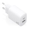 CARGADOR AISENS GAN 30W 1XUSB-C PD3.0 QC4.0 1XUSB-A QC3.0 BLANCO
