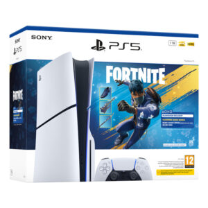 CONSOLA SONY PS5 SLIM CHASSIS E CON LECTOR 1TB FORNITE COBALT STAR