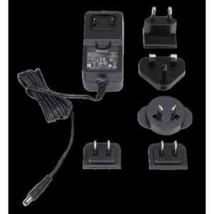 CRESTRON WALL MOUNT POWER PACK, 24 VDC, 1.25 A, 2.1 MM, UNIVERSAL (PW-2412WU) 6507485