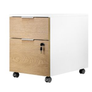 Cajonera Phoenix Artisan Combinación Blanca Y