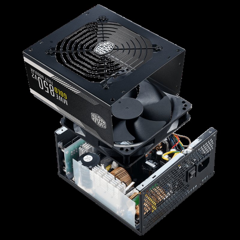 Cooler Master MWE Gold 850 - V2 Full Modular unidad de fuente de alimentación 850 W 24-pin ATX ATX Negro - Imagen 6