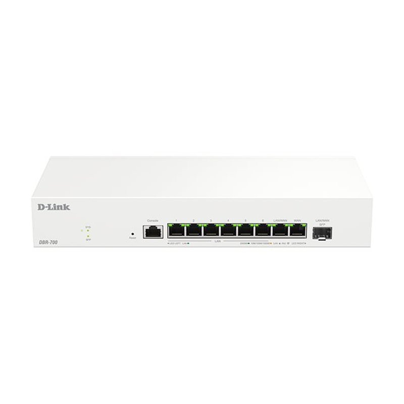 D-Link DBR-700 router 2.5 Gigabit Ethernet Blanco D-Link DBR-700 router 2.5 Gigabit Ethernet Blanco - Imagen 2