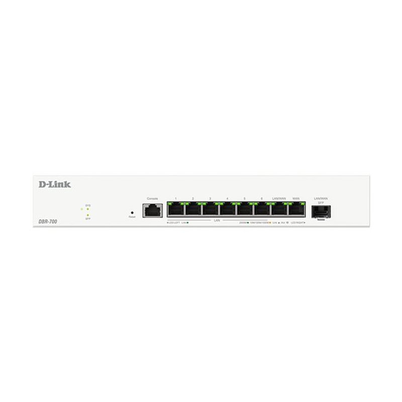 D-Link DBR-700 router 2.5 Gigabit Ethernet Blanco D-Link DBR-700 router 2.5 Gigabit Ethernet Blanco - Imagen 3