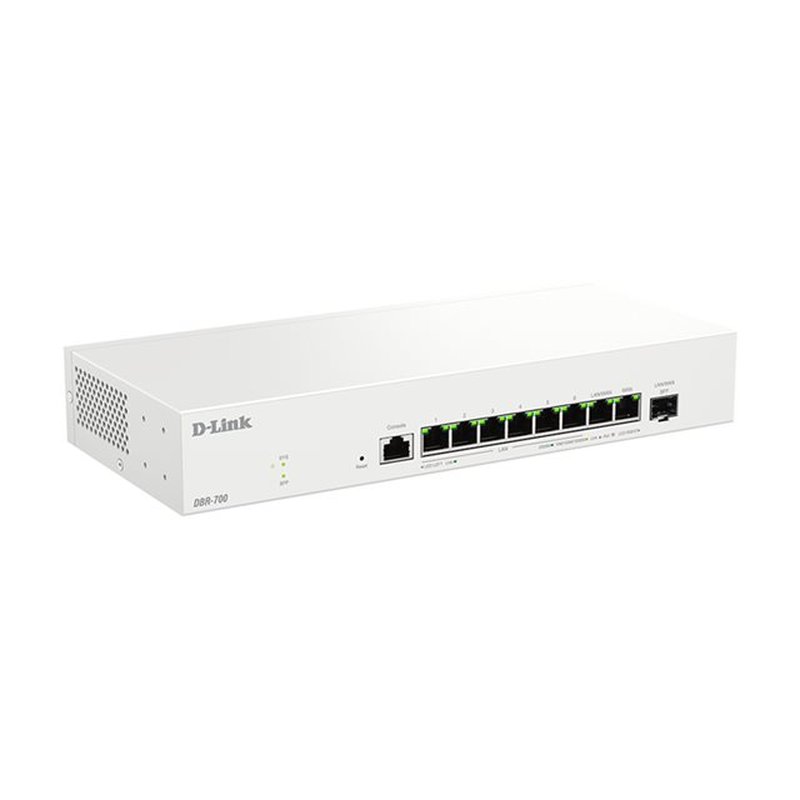 D-Link DBR-700 router 2.5 Gigabit Ethernet Blanco D-Link DBR-700 router 2.5 Gigabit Ethernet Blanco - Imagen 4
