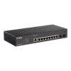 D-Link DGS-2000-10P switch Gestionado L2/L3 Gigabit Ethernet (10/100/1000) Energía sobre Ethernet (PoE) 1U Negro