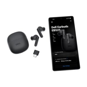 DELL EB525 Auriculares True Wireless Stereo (TWS) Dentro de oído Llamadas/Música Bluetooth Negro DELL EB525 Auriculares True Wireless Stereo (TWS) Dentro de oído Llamadas/Música Bluetooth Negro