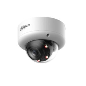 (DH-IPC-HDBW5859E1P-ZE-IL-2712) DAHUA CAMARA IP  MINIDOMO SERIE 5 XINGHAN IA, 8MP, IR 60M, IP67/IK10, SOPORTA MICROSD HASTA 1TB, 12 VDC / POE, VARIFOCAL 2.7-12MM
