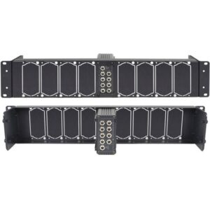 Alternative view of DataVideo RMK-2 Estructura de rack