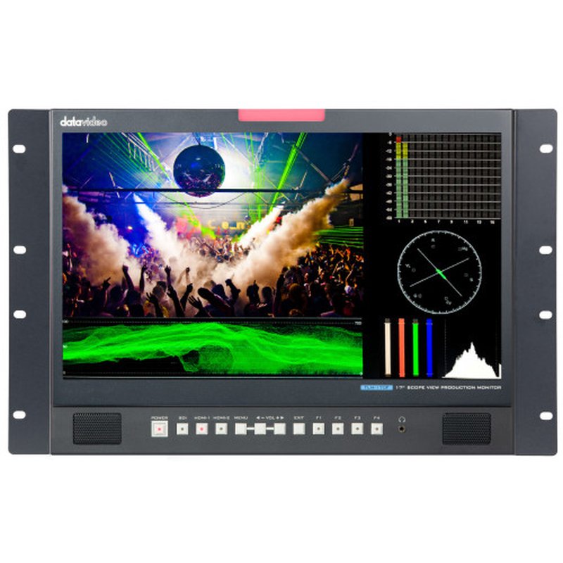 DataVideo TLM-170FR pantalla para PC 43,2 cm (17") 1920 x 1080 Pixeles LCD Negro