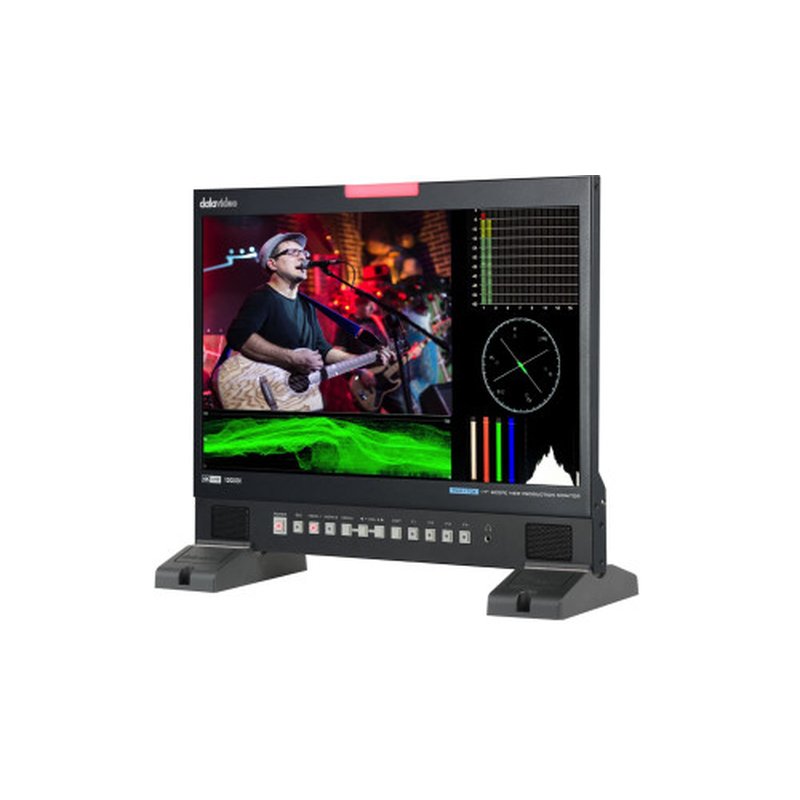 DataVideo TLM-170K pantalla para PC 43,2 cm (17") 3840 x 2160 Pixeles LCD Negro - Imagen 2