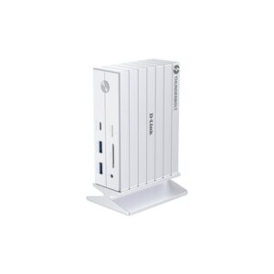 D-Link DUF-E01/E base para portátil y replicador de puertos Alámbrico Thunderbolt 4 Blanco